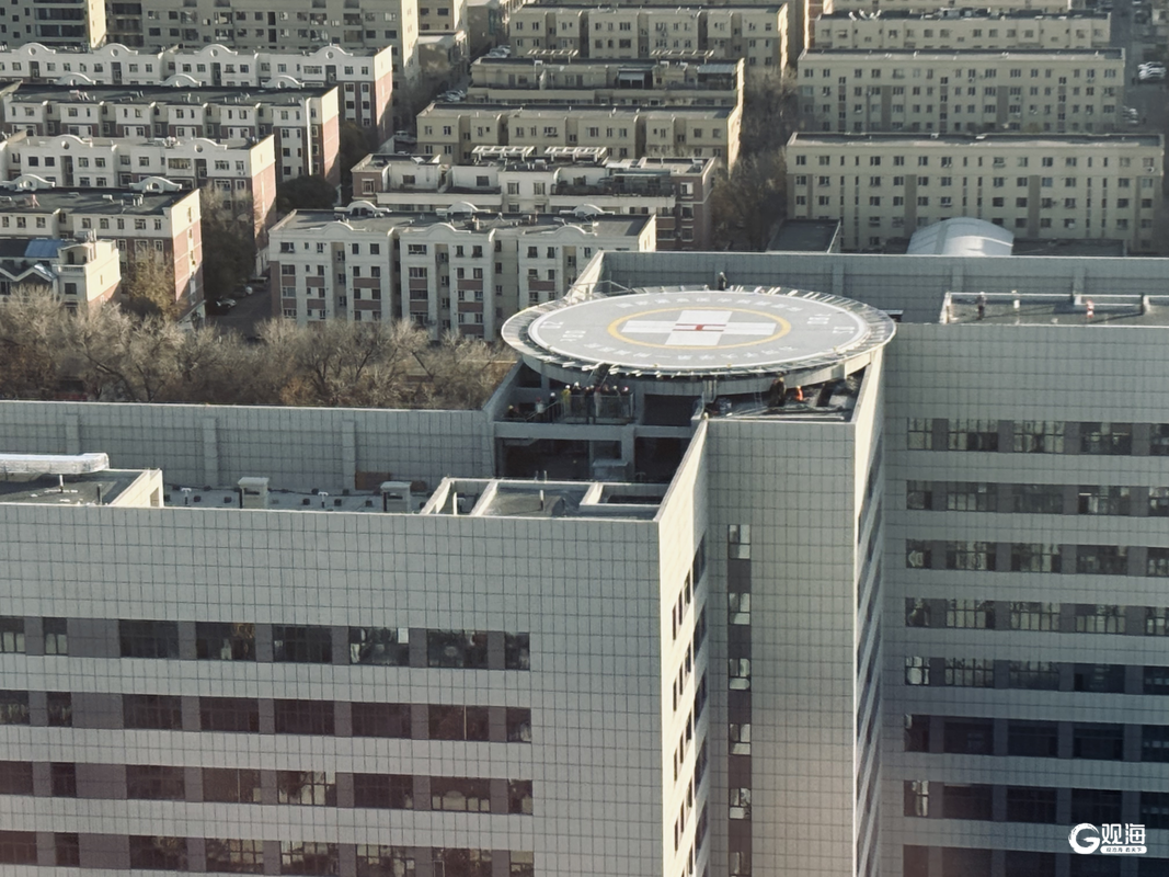 青岛联合通航在新疆区域首个标准化楼顶停机坪建成投用