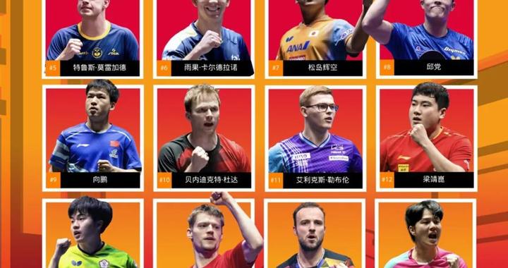 WTT总决赛名单公布 混双“莎头”组合未能直接入围