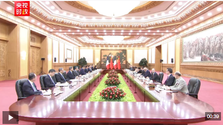 独家视频丨习近平：让中法全面战略伙伴关系在“新甲子”走得更稳更好